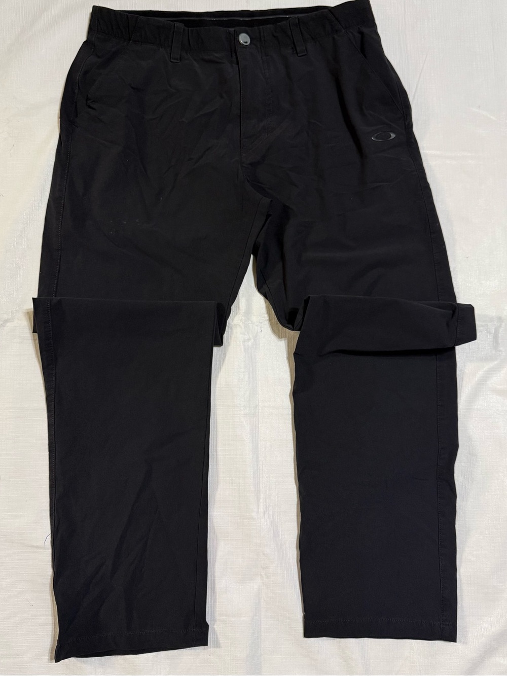 Oakley Black Cargo Pants with Subtle Logo